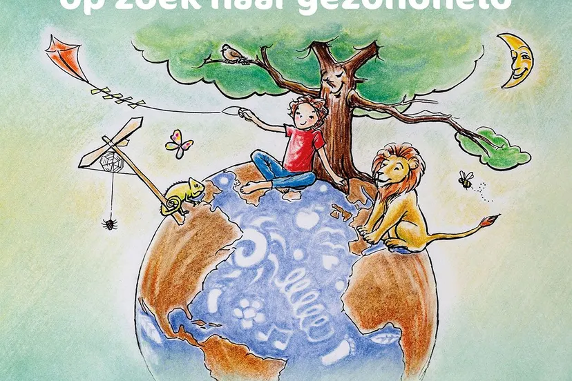 kinderboekanders op zoek naar gezondheid omslag voorzijde