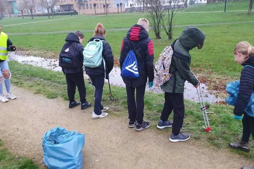 opruimactie obc huissen