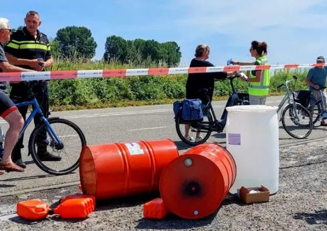 politielingewaarddrugsdumping in scene