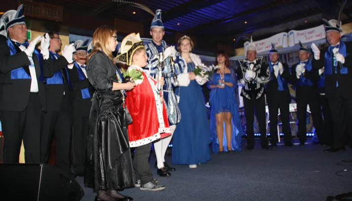 pronkzitting blauwe pony