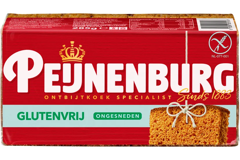 recallpeijnenburg ontbijtkoek glutenvrij ongesneden 275g t1