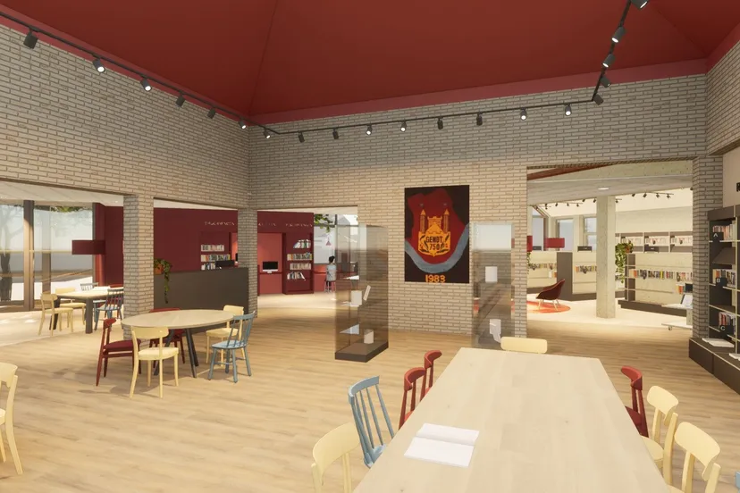 vernieuwde bibliotheek gendtkersenzaalzoom architecten