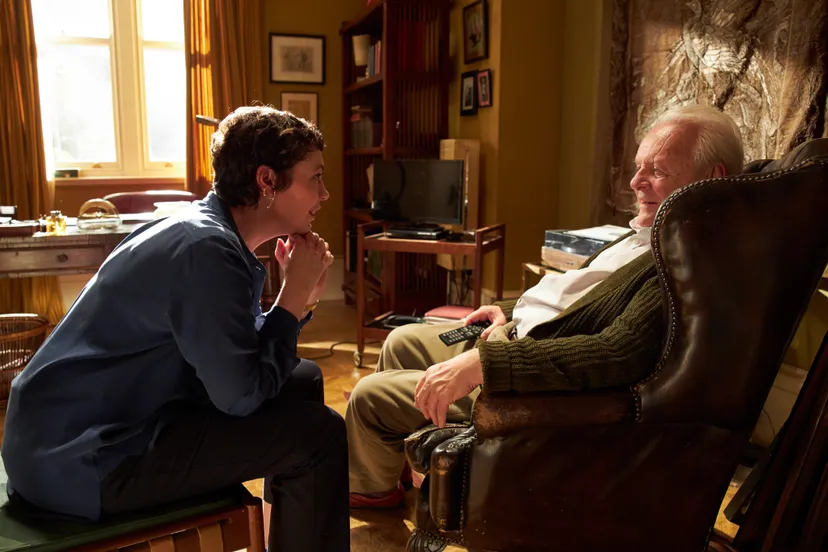 zandsekerkscene uit the father uit archief filmservice