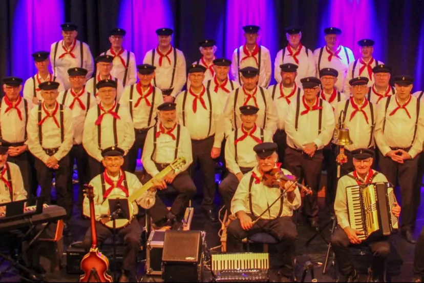 shantykoor alle hens in de theaterkerk