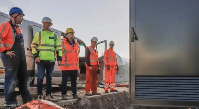 elektriciteitshuisjes liander