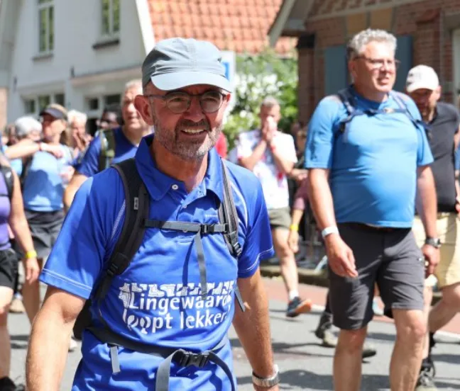 standplaats voor doorkomst 4daagse 2025 gemeente lingewaard