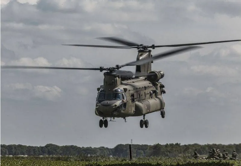 Helikopteroefening boven onze gemeente Gemeente Lingewaard