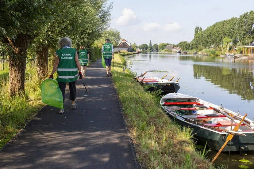 Stichting Duurzaame Innovatie.Canal Cleanup Linge