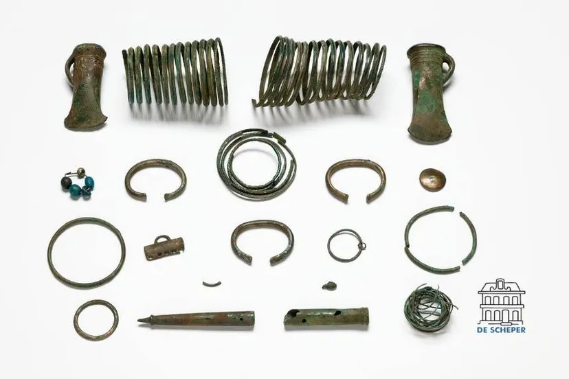 Het bronsdepot van Eibergen. Bron. museum Scheper.