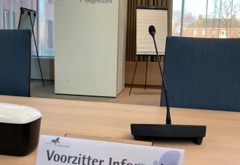 Raadzaal.Gemeente Lingewaard