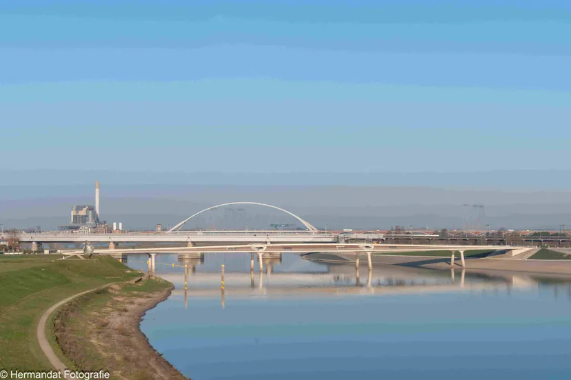 Veur Lent overloop en bruggen.Hendrik Hendriks.-7989(1)