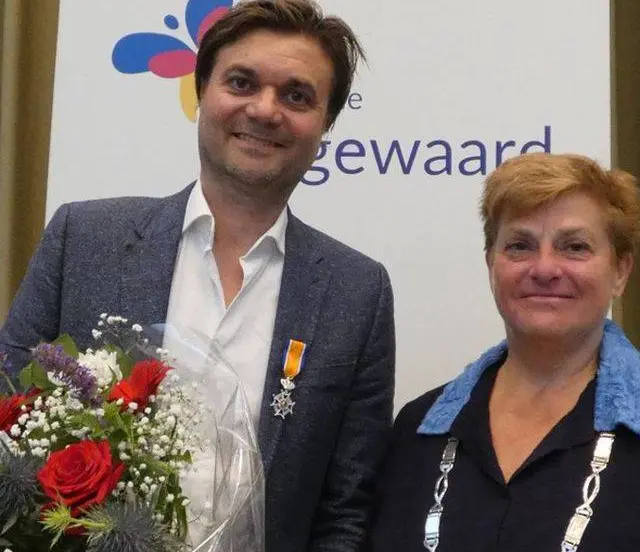 Matthew van de Woerdt benoemd tot Lid in de Orde van Oranje-Nassau Gemeente Lingewaard