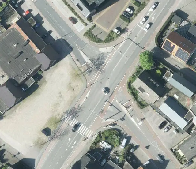 Werkzaamheden kruispunt Karstraat-Polseweg-Stadswal-Gochsestraat in Huissen. Gemeente Lingewaard