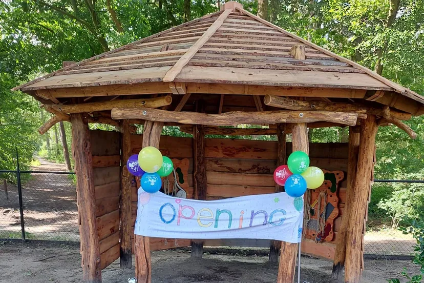 foto shelter met voelborden villa pardoes