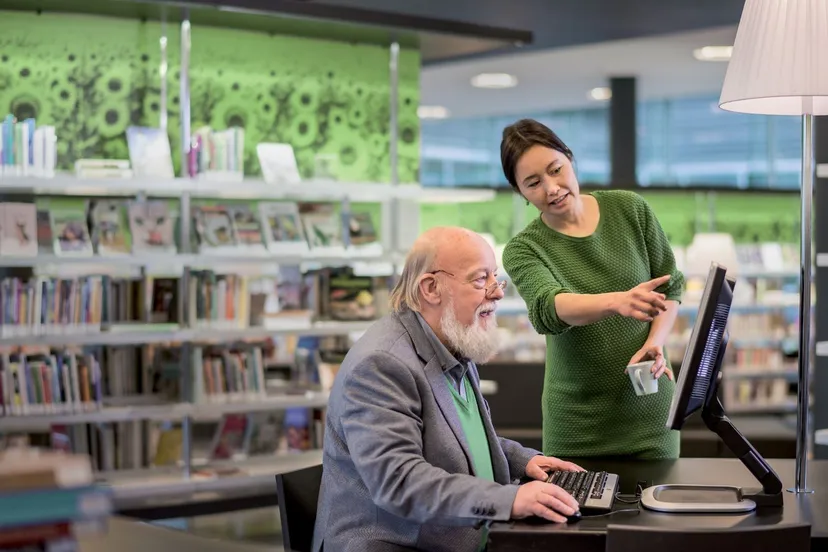 man uitleg foto voor digispreekuur