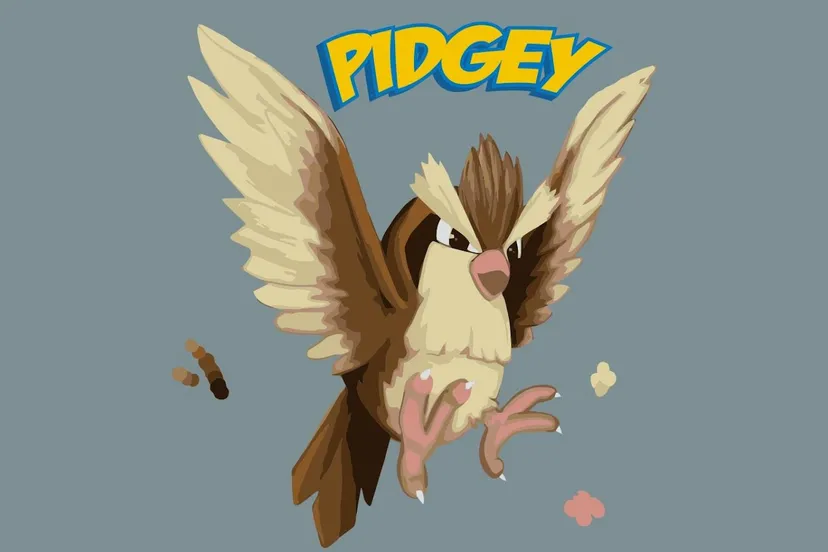 pokemon pokemon pidgey front