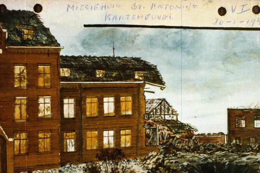 tekening missiehuis defa