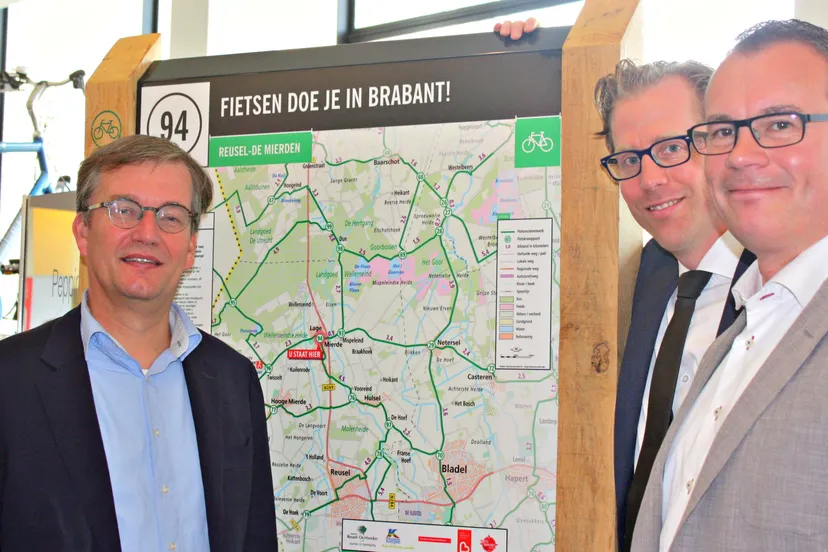 vernieuwd fietsroutenetwerk brabant