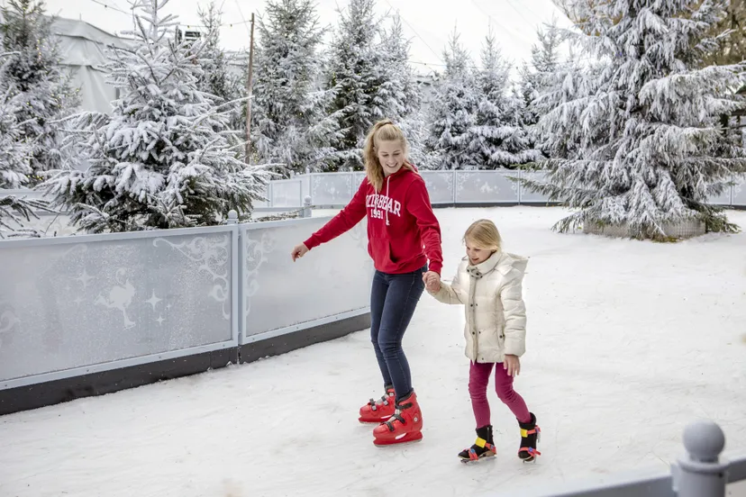 winter efteling schaatsen