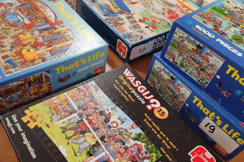 puzzelmiddag bibliotheek loon op zand