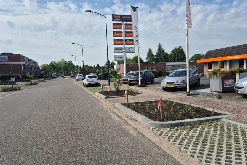 beplanting open parkeerplaats 2025 amerikastraat 2025 b