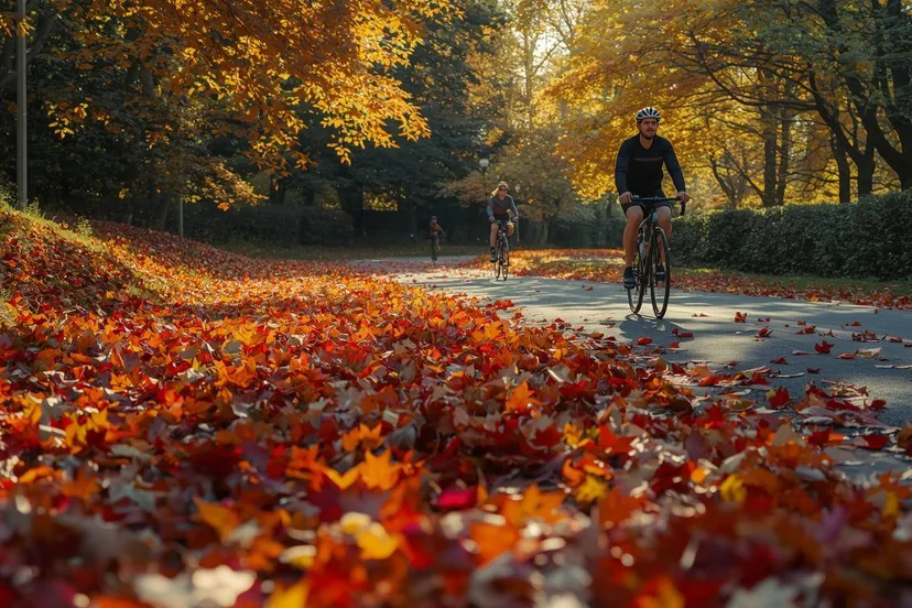 fietsenHerfstblad
