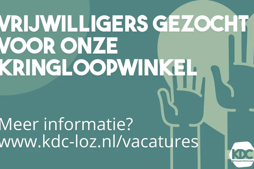vrijwilliger spullenbank gezocht