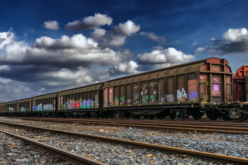 blue carriage clouds daylight 358167