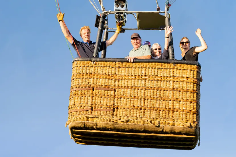 foto ballonvaart pers