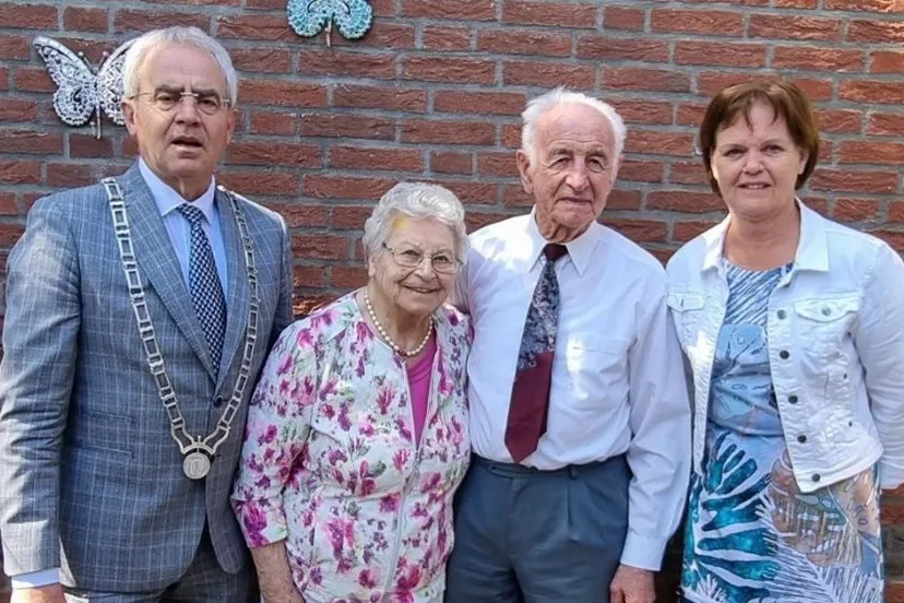 65 jarig jubileum echtpaar theunissen rutjens1
