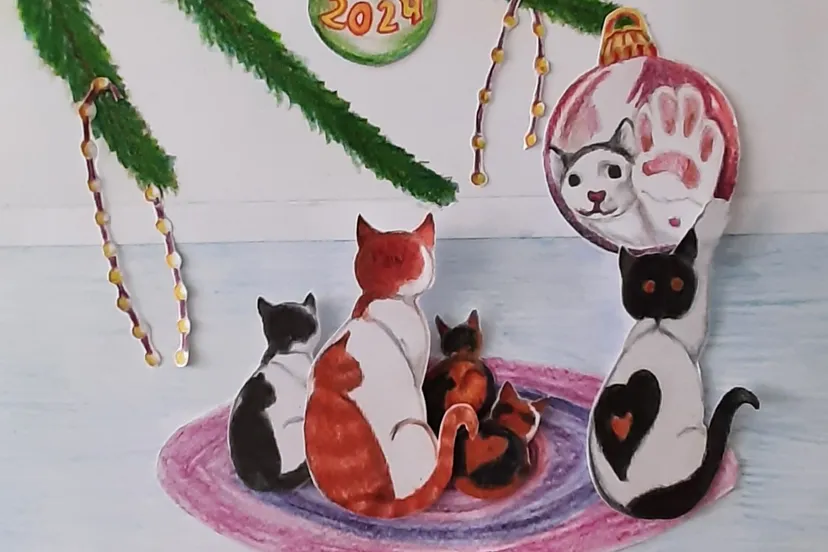 poezewoezel kerstmis nieuwjaarwens 2024 1