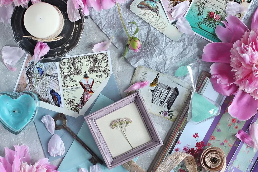 creatief wenskaart flat lay 4293960 1280 1