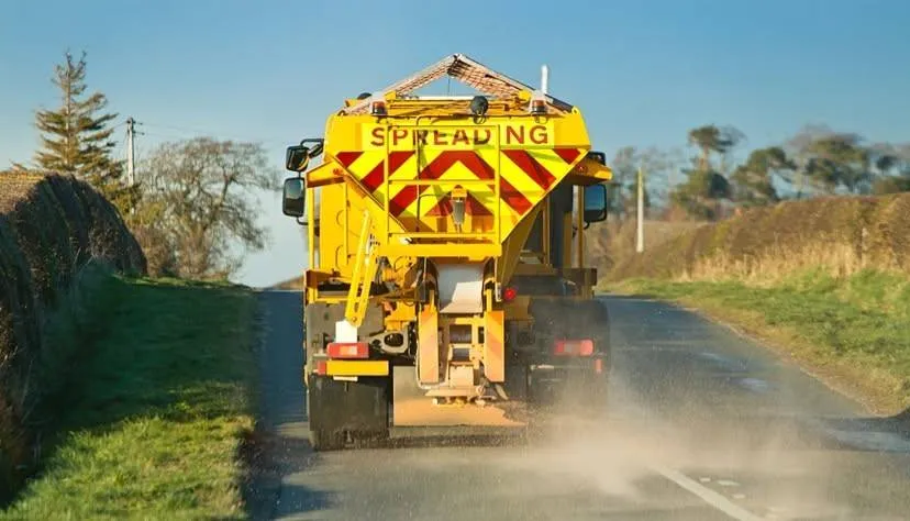 zoutstrooien ivm hitte fb 1