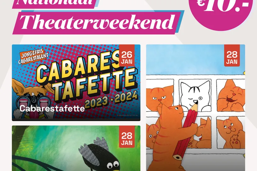 markant nationaal theaterweekend