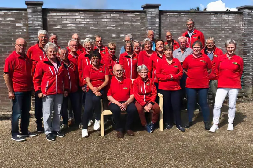 het vrijwilligersteam van caritas