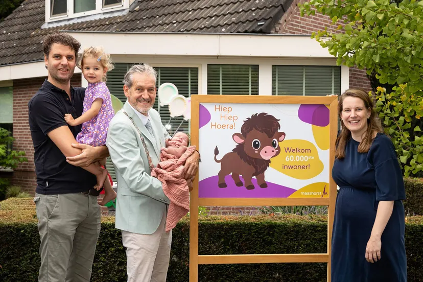 60.000ste inwoner baby Hanne -
