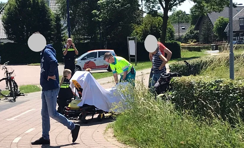 14 06 2022 vrouw gewond middegaal 1