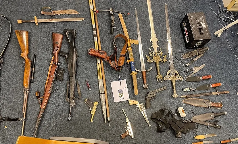 26 05 2021 politie wapenvondst