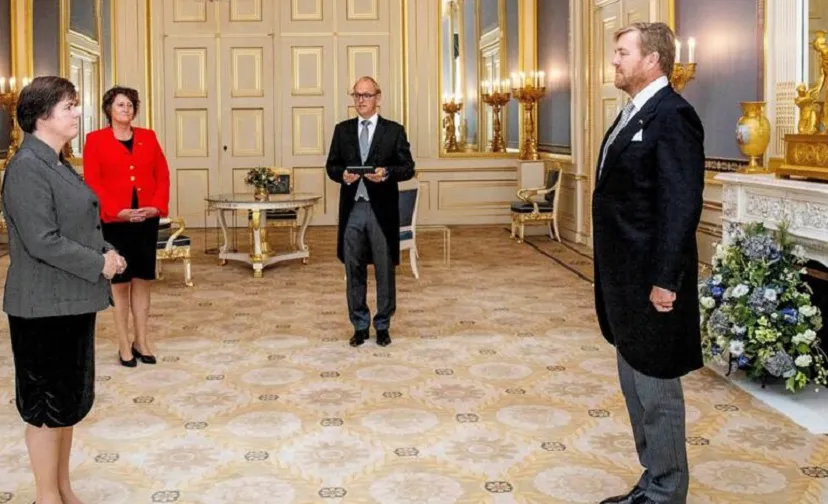 beediging commissaris van de koning adema