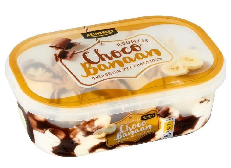 choco banaan ijs