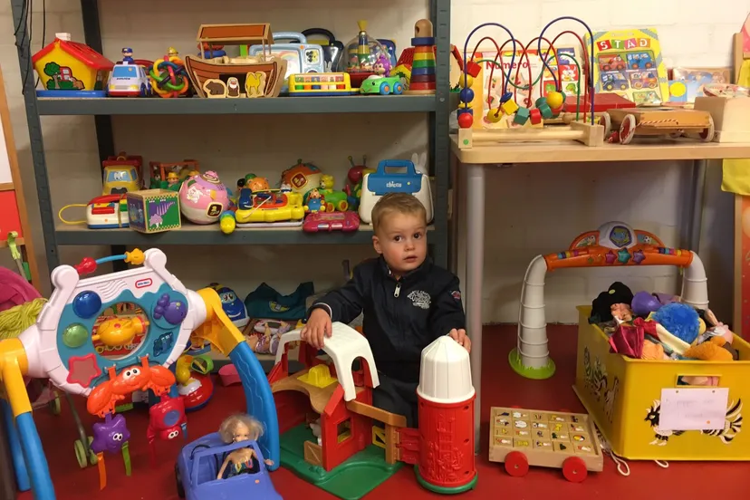 foto kind in swopshop