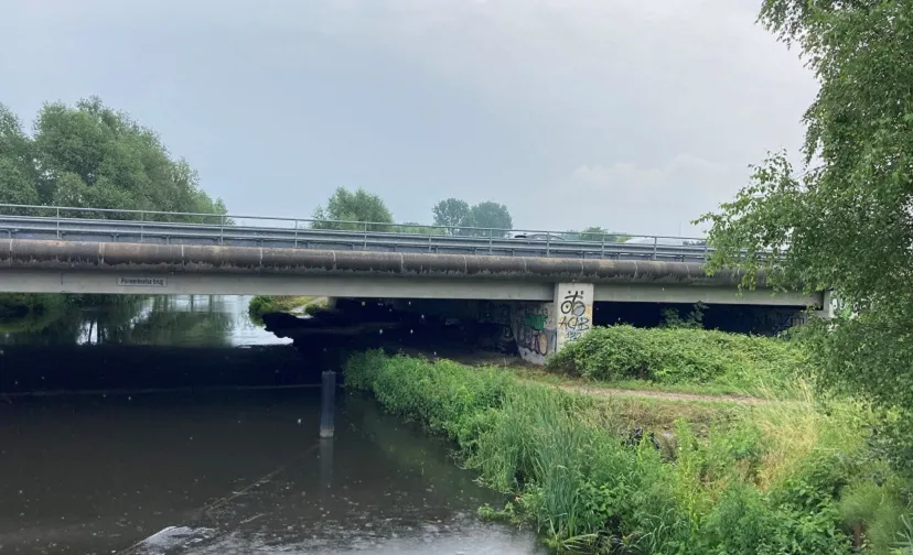 foto onderdoorgang a50 sint oedenrode