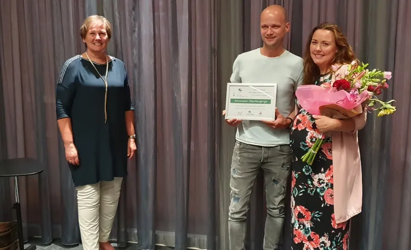 foto uitreiking startersprijs