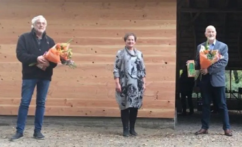 groen handdruk rinus van der heijdenl coby van der pas en jos cuijpers r