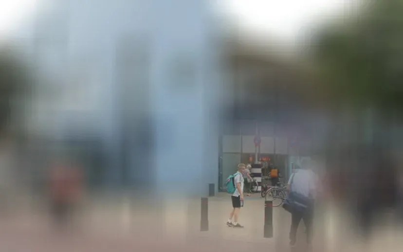 slecht zien