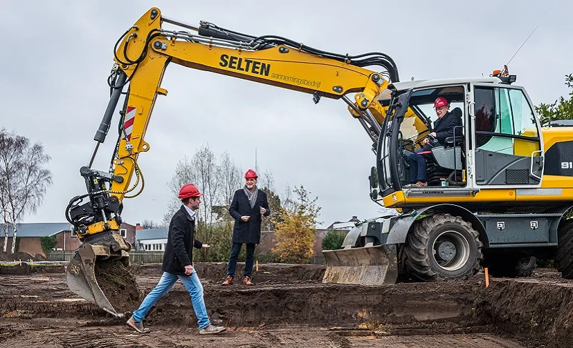 start bouw lts spoorlaan