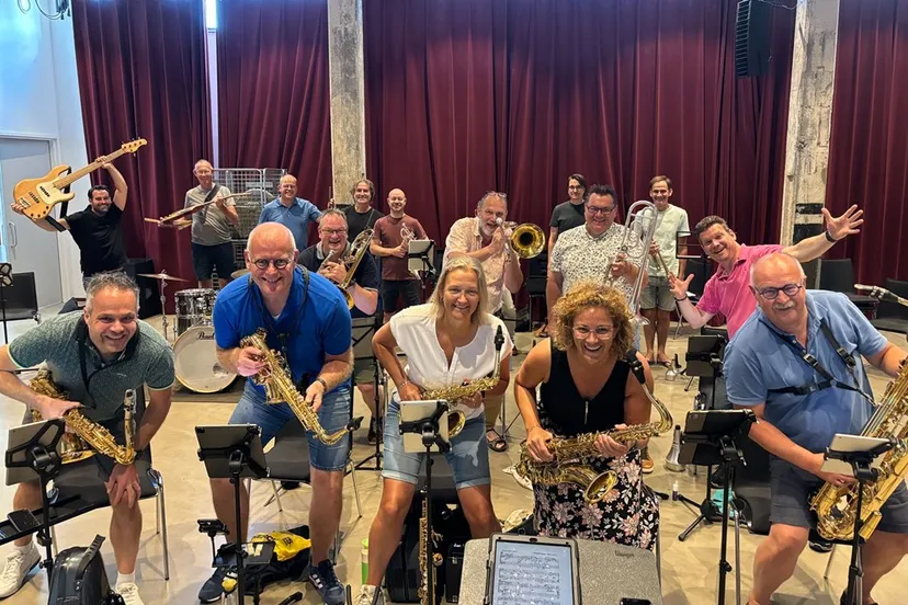 bigband en friends tijdens omg2024 foto 1 bigband