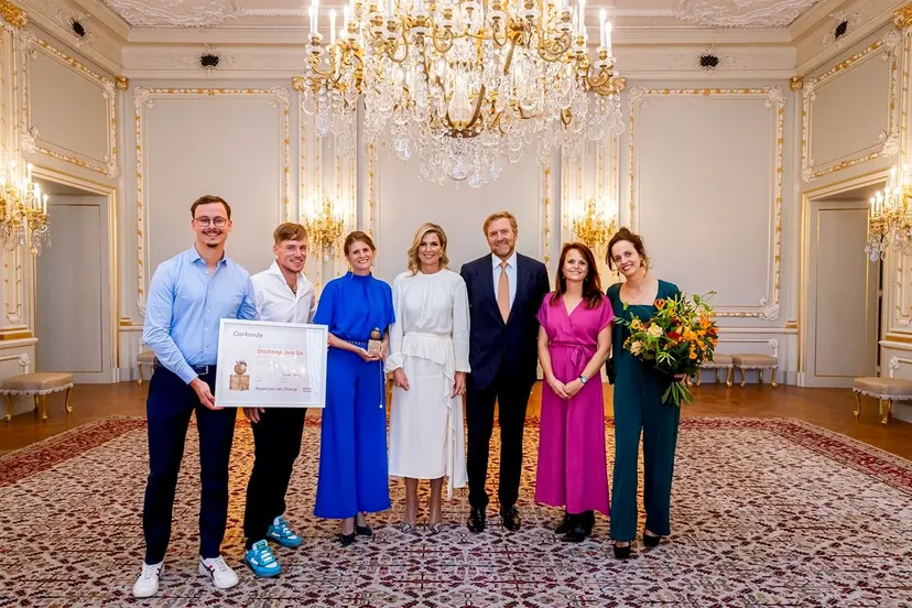 persbericht join us wint appeltje van oranje