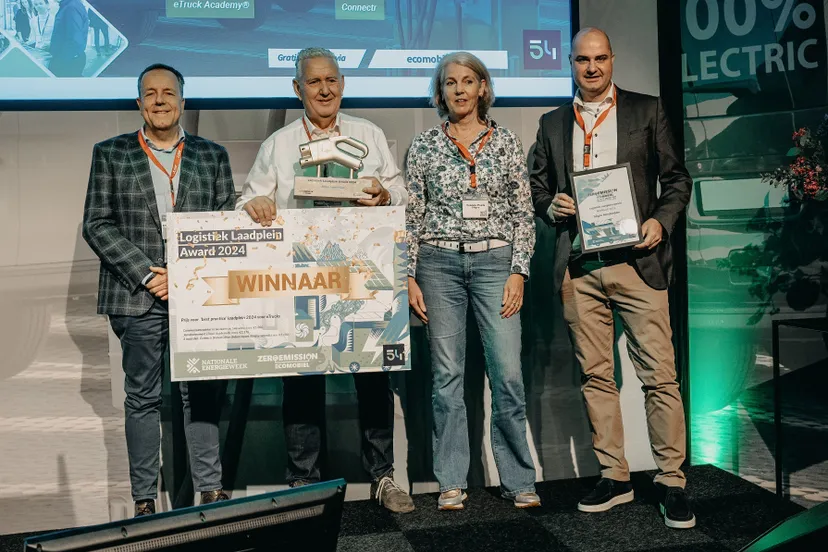 team sligro winnaar logistiek laadplein award 2024