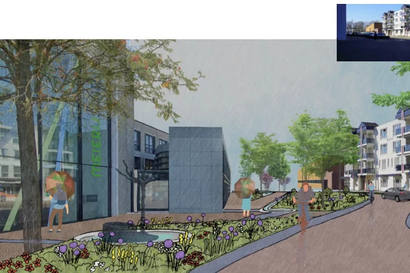 impressie herinirchting stadhuisplein 2